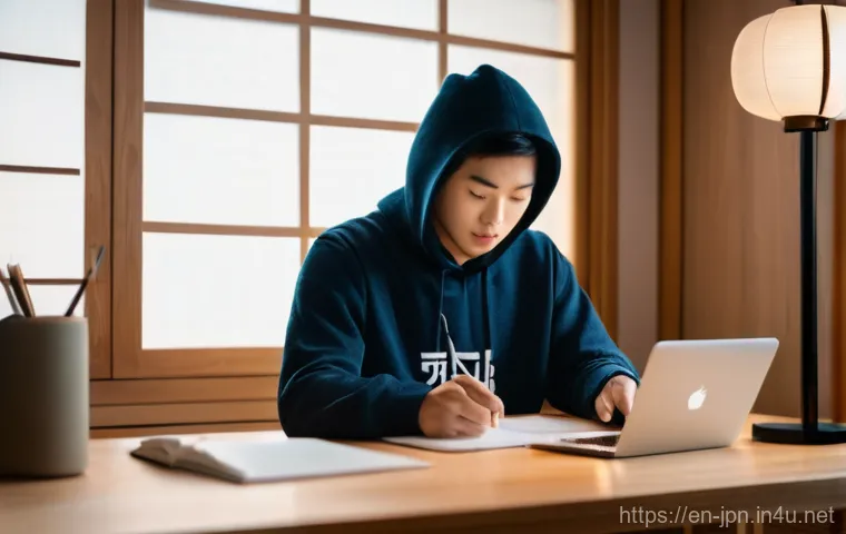 JLPT N1 실기 시험 사례 분석 - **Prompt:** A young adult, 20s-30s, gender-neutral, wearing a comfortable, casual outfit like a hood...