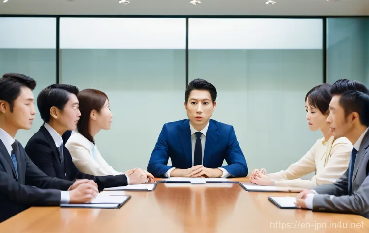 JLPT와 일본 내 취업의 어려움과 해결책 - **Prompt:** A focused, determined foreign professional (gender-neutral, diverse ethnicity) sits at a...