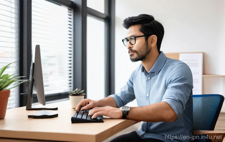 JLPT와 일본어 통번역 전문가의 경험담 - **Prompt:** A highly professional interpreter, appearing composed and focused, in their mid-30s to 4...